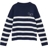 Gebreide Trui - Zacht - Viscosemix - Lange Mouwen - Strass-Details