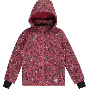 Buitenjas - Softshell Jack - Met Fleece Voering - Waterbestendig - Dierenprint