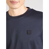 T-shirt - Fijn Gemerceriseerd Katoen - Normale Pasvorm - Ronde Hals