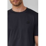 T-shirt - Fijn Gemerceriseerd Katoen - Normale Pasvorm - Ronde Hals