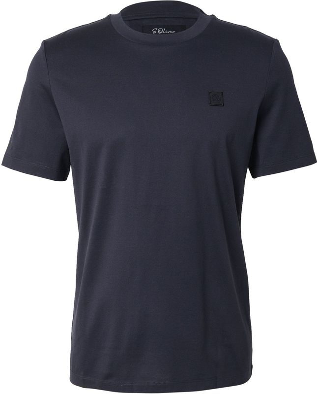 T-shirt - Fijn Gemerceriseerd Katoen - Normale Pasvorm - Ronde Hals