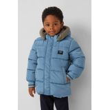 Buitenjas - Gewatteerd - Met Fleece Voering - Afneembare Capuchon - Voor Kinderen