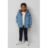 Buitenjas - Gewatteerd - Met Fleece Voering - Afneembare Capuchon - Voor Kinderen