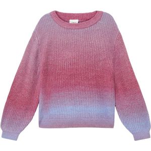 Gebreide Trui - Zacht - Ontspannen Pasvorm - Ronde Hals - Geribde Boorden