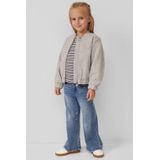 T-shirt - Slim-fit - Lange Mouwen - Glinsterende Strepen - Ronde Halslijn