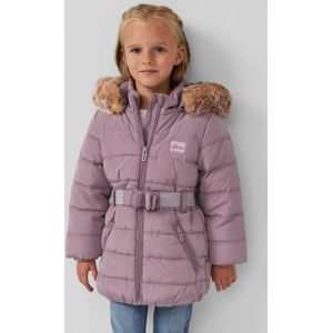 Vacht - Gewatteerde Jas - Voor Buiten - Met Afneembare Capuchon - Voor Kinderen