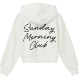 Sweatshirt - Geborstelde Capuchontrui - Oversized Model - Met Print - Voor Kinderen