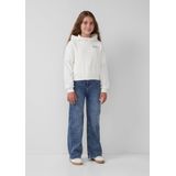 Sweatshirt - Geborstelde Capuchontrui - Oversized Model - Met Print - Voor Kinderen