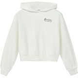 Sweatshirt - Geborstelde Capuchontrui - Oversized Model - Met Print - Voor Kinderen