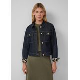 Binnenjas - Denim Jack - Met Luipaardvoering