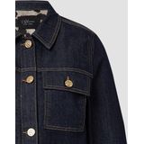 Binnenjas - Denim Jack - Met Luipaardvoering