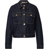Binnenjas - Denim Jack - Met Luipaardvoering