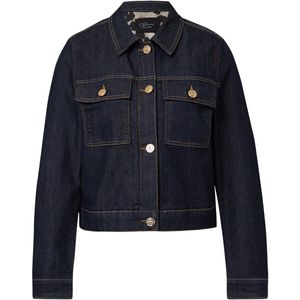 Binnenjas - Denim Jack - Met Luipaardvoering