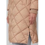 s.Oliver BLACK LABEL - Gewatteerde Lange Jas - Regular Fit - Met Tweewegritssluiting