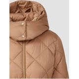 s.Oliver BLACK LABEL - Gewatteerde Lange Jas - Regular Fit - Met Tweewegritssluiting