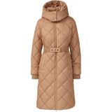 s.Oliver BLACK LABEL - Gewatteerde Lange Jas - Regular Fit - Met Tweewegritssluiting