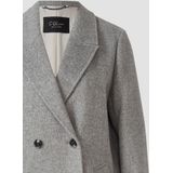 s.Oliver - Outdoor-Mantel - Wolblend - Gevoerd - Normale Pasvorm