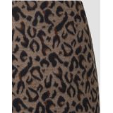 s.Oliver - Minirok - Luipaardprint - Hoge Taille - Normale Pasvorm