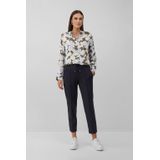 Broek - Elastische Jogpants - Slanke Pasvorm - Enkellengte - Middelhoge Tailleband