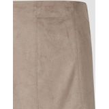 s.Oliver BLACK LABEL - A-shape - Damesrok - Wildleerimitatie - High Waist - Mini