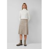 s.Oliver BLACK LABEL - A-shape - Damesrok - Wildleerimitatie - High Waist - Mini