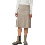 s.Oliver BLACK LABEL - A-shape - Damesrok - Wildleerimitatie - High Waist - Mini