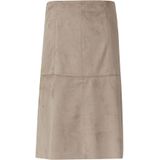 s.Oliver BLACK LABEL - A-shape - Damesrok - Wildleerimitatie - High Waist - Mini