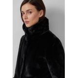 s.Oliver BLACK LABEL - Imitatiebont Jack - Effen - Relaxed Fit - Lange Mouwen