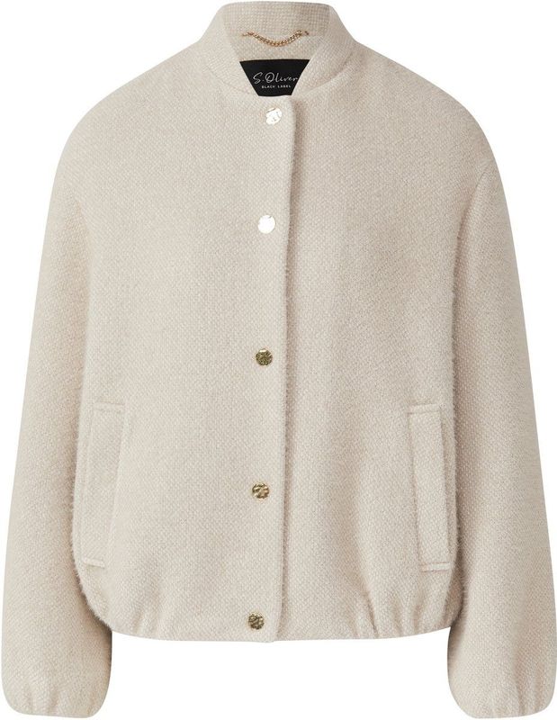 s.Oliver BLACK LABEL - Relaxed Fit Blouson - All-over Motief - Dames