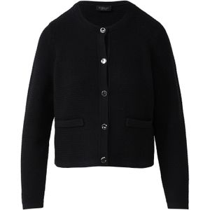 Vest - Katoenmix - Ronde Hals - Elegante Knoopsluiting - Gebreide Truien