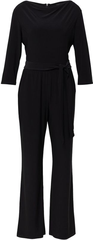 s.Oliver BLACK LABEL - Jumpsuit - Regular Fit - Effen - Cascadehals