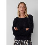 Gebreide Trui - Luxe Viscosemix - Normale Pasvorm - Boothals - Verlaagde Schouders