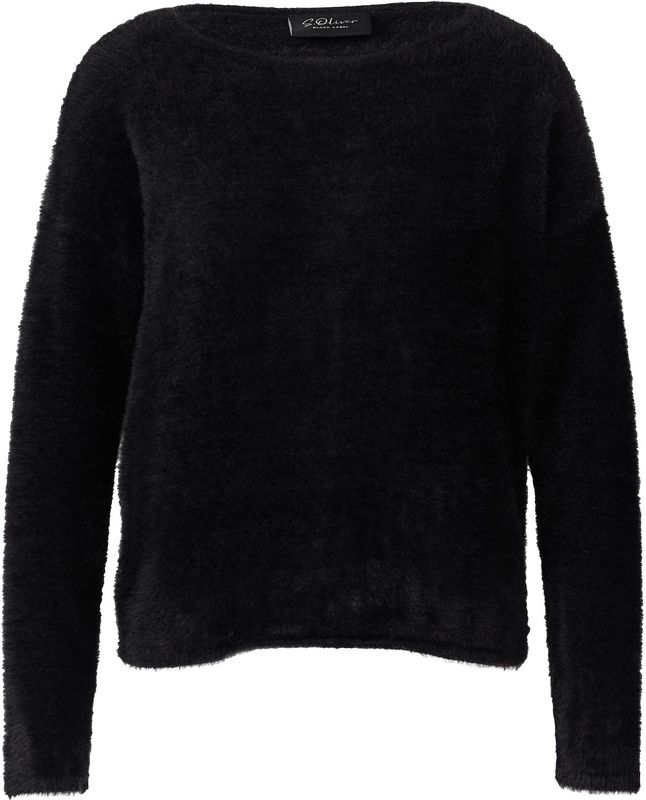 Gebreide Trui - Luxe Viscosemix - Normale Pasvorm - Boothals - Verlaagde Schouders