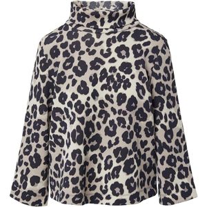 Sweatshirt - Luipaardprint - 3/4 Mouwen