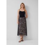 Rok - Luipaardprint - Midilengte - Strokenrok
