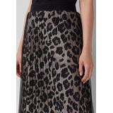 Rok - Luipaardprint - Midilengte - Strokenrok