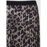 Rok - Luipaardprint - Midilengte - Strokenrok