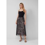 Rok - Luipaardprint - Midilengte - Strokenrok