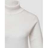 Gebreide Trui - Slim-fit Pullover - Ajour Details - Geraffineerde Col