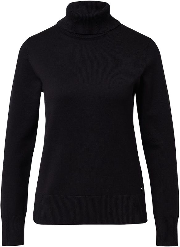 Gebreide Trui - Slim-Fit Pullover - Ajour Details - Geraffineerde Col