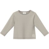 T-shirt - Gestreept - Lange Mouwen - Zachte Geribde Katoenmix