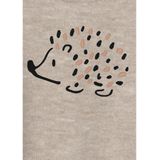 Gebreide Trui - Egelmotief - Katoenmix - Comfortabele Pasvorm