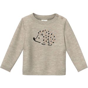 Gebreide Trui - Egelmotief - Katoenmix - Comfortabele Pasvorm