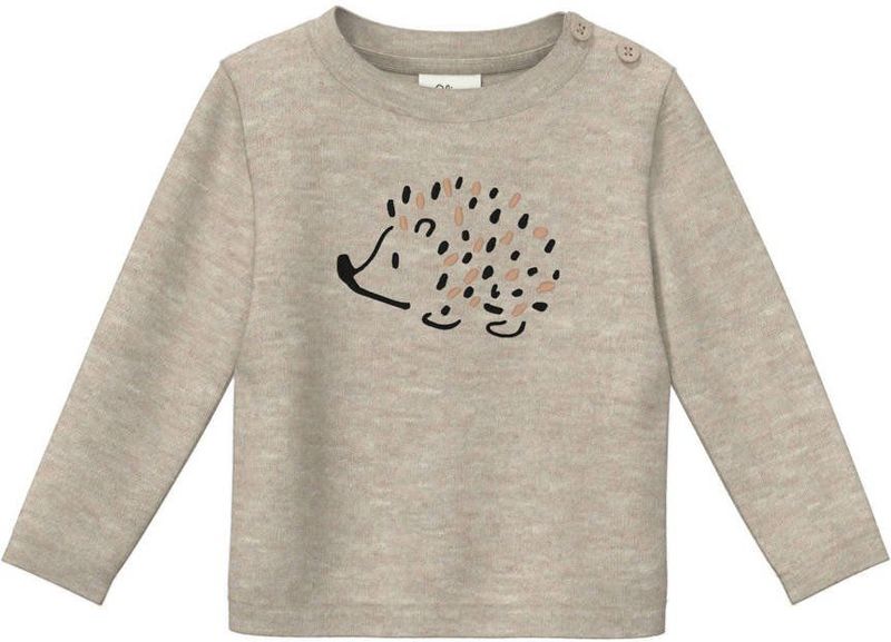 Gebreide Trui - Egelmotief - Katoenmix - Comfortabele Pasvorm