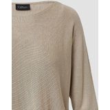 Gebreide Pullover - Met Glitters - 3/4 Vleermuismouwen - Boothals