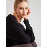 Gebreide Trui - Regular Fit - U-halslijn - Vleermuismouwen