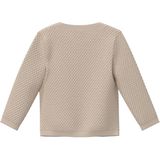 Vest - Ronde Hals - Katoenmix - Gebreid Patroon