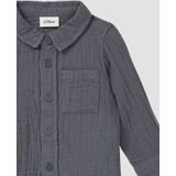 Shirt - Katoen - Overhemd - Met Slimme Kraag - Normale Pasvorm - Lange Mouwen