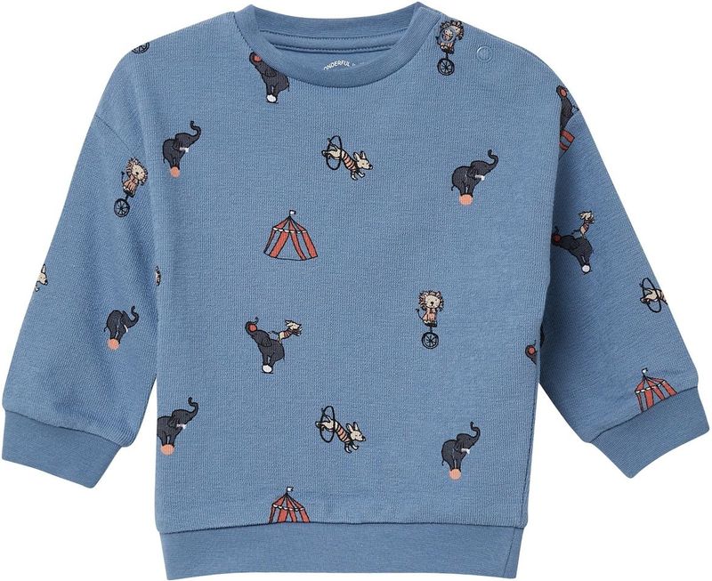 Sweater - Katoenmix - Knusse Sweater - All-over Print