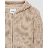 Vest - Katoenmix - Regular Fit - Lange Mouwen - Capuchon